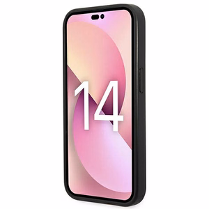 Karl Lagerfeld Saffiano Karl's Head Patch Kotelo iPhone 14 Pro - hopea - hopea