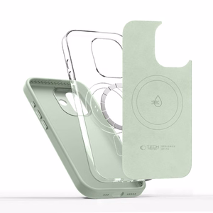 Tech-Protect Uniq MagSafe suojakuori iPhone 17:lle - vihreä
