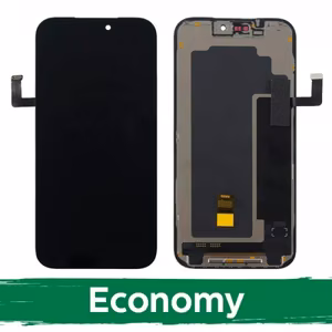 LCD-näyttö iPhone 17 Prolle, musta (INCELL / Economy) /*irrotettava IC*/