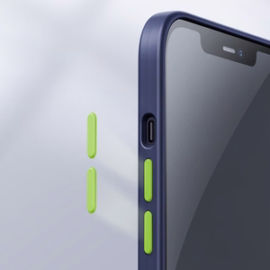 Joyroom Color Series kotelo iPhone 12 Pro Max musta (JR-BP800)