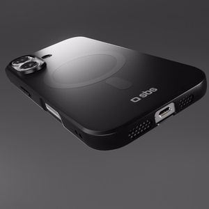 SBS Full Active Mag Suojakuori D3O-teknologialla iPhone 17:lle - musta