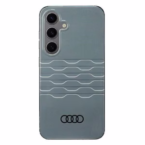 Audi IML Geometric Pattern Suojakuori S24 S921 Harmaa/Harmaa Kova Suojakuori AU-IMLS24-A6/D3-GY