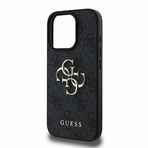 Guess 4G Big Logo kotelo iPhone 16 Pro - musta