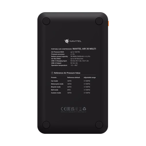 Navitel AIR 30 MULTI – monitoiminen akkuilmakompressori