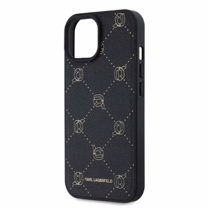 Karl Lagerfeld MagSafe Karl Head Suojakuori iPhone 15:lle - Musta