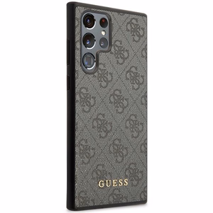 Guess suojakuori Samsung S24 Ultra:lle GUHCS24LG4GFGR Classic logo musta