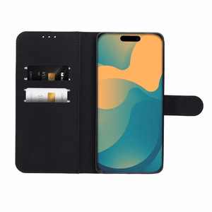 Flip case for Xiaomi 17 ULTRA 4Card RFID anti-theft tech fabric black