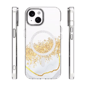 Epoxy Mag suojakuori iPhone 15 6,1" valkoinen