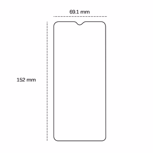 Tempered glass 2,5D for Xiaomi Redmi Note 8T