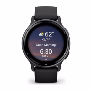 SMARTWATCH VIVOACTIVE 5/BLACK/SLAT 010-02862-10 GARMIN