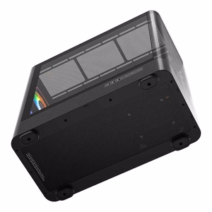 MODECOM Volcano AQ300 ARGB -miditornikotelo, musta