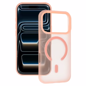 Tel Protect Mist Matte Magsafe Case for Samsung Galaxy A17 5G pink orange