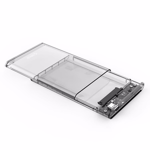 Orico 2139C3 2,5" HDD/SSD USB-C 5Gb/s -levykotelo - läpinäkyvä