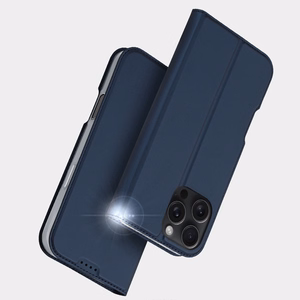 DUX DUCIS Skin Pro Lompakkosuojakuori iPhone 16 Pro Max:lle - sininen