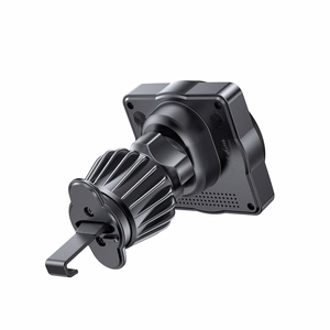 Auton laturi-pidike Joyroom JR-ZS506, magneettinen, MagSafe, 15W, musta