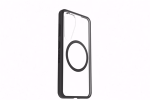 Samsung React Magnet Case -suojakuori Samsung Galaxy S25 -puhelimelle, musta