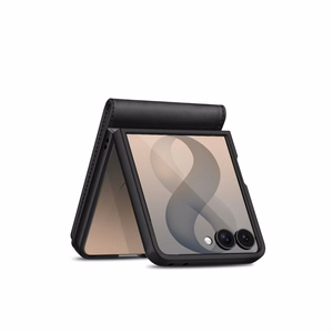 Tech-Protect Wallet case for Samsung Galaxy Z Flip 8 – black