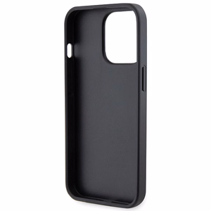 Guess GUHCP13LP4TDSCPK Case for iPhone 13 Pro / 13 - Black Crossbody 4G Metal Logo