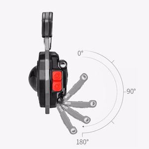 Mini LED-taskulamppu avaimenperä W5147 Type C 2 ruuvimeisselillä sininen