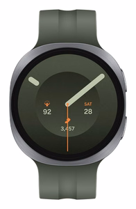 Samsung Galaxy Watch9 44 mm -älykello 3,81 cm:n (1,5 tuuman) AMOLED 480 × 480 -kosketusnäytöllä, Wi-Fi ja GPS, hopea