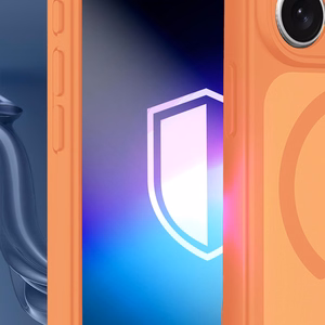 3mk Misty MagCase -suojakuori mallille iPhone 17 Pro Max / 18 Pro Max – oranssi