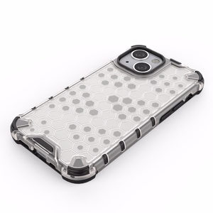 Honeycomb Asia panssari kansi TPU puskuri iPhone 13 mini vihreä
