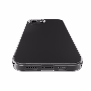 Puro 0.3 Nude Silicone Case for iPhone 16e/17e - Transparent