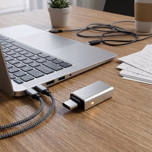Adapteri USB A 3.0 - Type C Blue Star - valkoinen