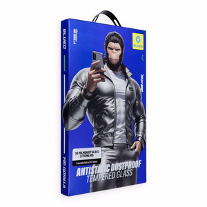 Karkaistu 5D-suojalasi Mr. Monkey Glass (Strong HD) Apple iPhone 18 Pro -puhelimelle, musta
