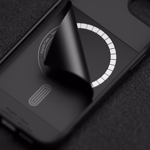 Ringke Onyx Magneettinen MagSafe Suojakuori iPhone 16e / 17e:lle - musta