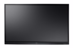 AG Neovo IFP-7502 interaktiivinen paneeli 189.2 cm (74.5") LCD Wi-Fi 350 cd/m² 4K Ultra HD musta kosketusnäyttö sisäänrakennettu prosessori Android 8.0