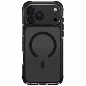 Uniq Combat Magclick Charging -suojakuori iPhone 18 Pro Max / 17 Pro Max – musta
