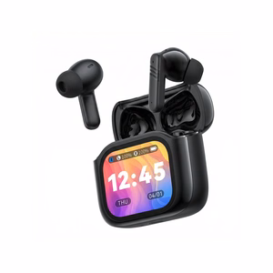 XO Bluetooth-kuulokkeet X50 TWS LCD musta ANC + ENC kaksoismikrofoni