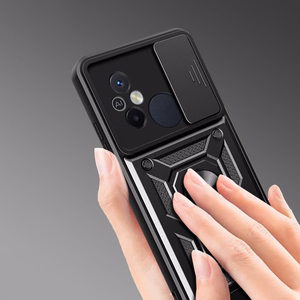 Tech-Protect CamShield Pro Suojakuori Xiaomi Redmi 12C:lle - musta