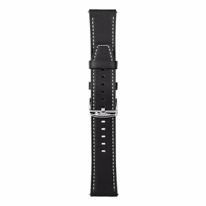 Strap to Samsung Galaxy Watch Forcell F-Design FS21 holes eco-friendly leather 22 mm black
