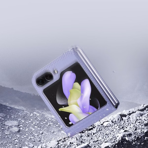 Phone Case Dux Ducis "Bril" for Samsung F707 Z Flip 5 5G Violet