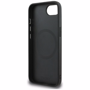 Guess HC MagSafe PU Checkered Pattern Suojakuori iPhone 16e:lle - musta
