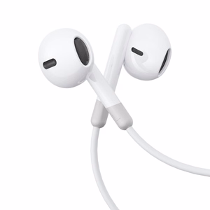 Joyroom JR-EW01 in-ear langallinen mini jack -kuulokkeet kauko-ohjaimella - valkoinen