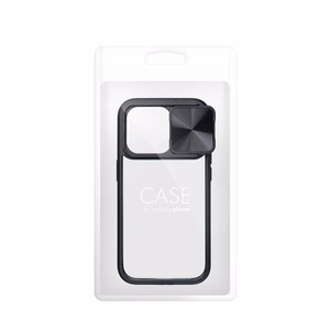 Suojakuori iPhone 15 PLUS:lle Slider musta