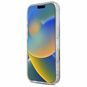 Guess IML 4G MagSafe Suojakuori iPhone 16 Plus:lle - musta