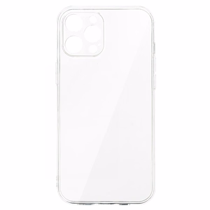 Takasuojakuori 2 mm Perfect iPhone 12 PRO:lle läpinäkyvä