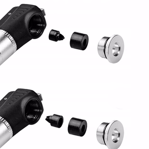 Rockbros JG-1040B pieni polkupyörän pumppu - musta