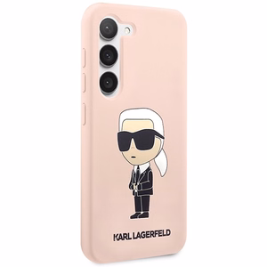 Karl Lagerfeld KLHCS23MSNIKBCP S23+ S916 kovakuori vaaleanpunainen/vaaleanpunainen Silikoninen Ikonik