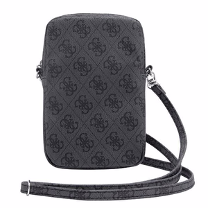Guess GUWBZP4GFTSK käsilaukku musta Zip 4G Triangle