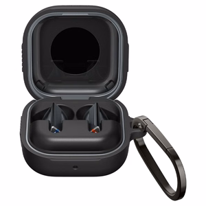 Spigen Rugged Armor Suojakuori Samsung Galaxy Buds 4 / 4 Pro:lle - matta musta