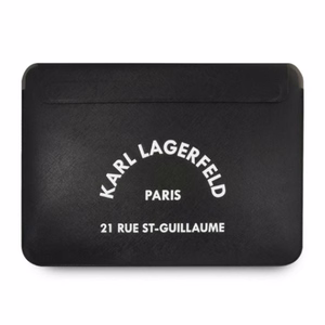 Karl Lagerfeld Sleeve KLCS133RSGSFBK 13 tuumaa musta/musta Saffiano RSG