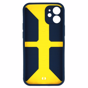 TEL PROTECT Grip Suojakuori iPhone 12 Mini:lle keltainen
