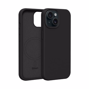Etteri silikoninen magneettikuori iPhone 13 6,1' musta