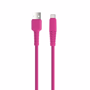 Setty kaapeli USB - USB-C 1,5 m 2A KSA-C-1.526 vaaleanpunainen