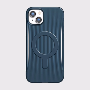 Raptic X-Doria Clutch Case iPhone 14 Plus MagSafe takakuori sininen